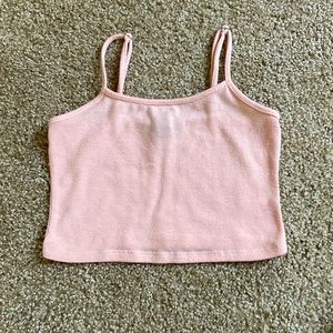 forever 21 baby pink tank